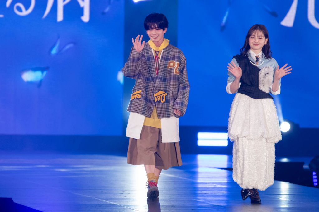 長尾謙杜、山田杏奈　撮影／蔭山勝也
