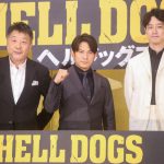 『ヘルドッグス』公開御礼舞台挨拶に岡田准一・坂口健太郎・原田眞人監督が登壇