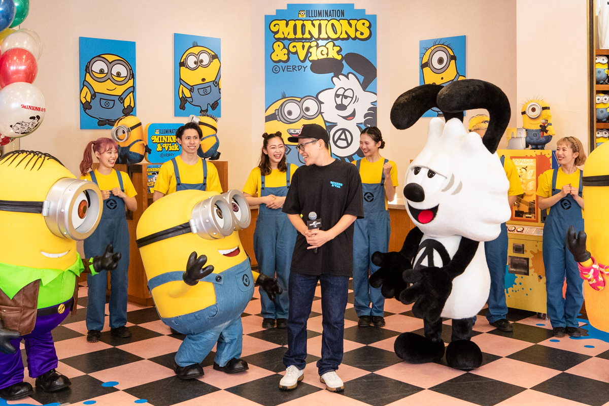 USJ「Minions」×「VERDY」限定コレクション発売記念セレモニー開催！1 ...