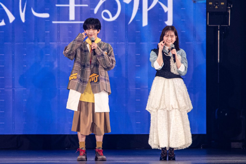 長尾謙杜、山田杏奈　撮影／蔭山勝也