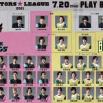 両チームのレプリカ・ユニフォームなどが登場！オンライン通販が決定―『ACTORS☆LEAGUE 2021』＜城田優・荒牧慶彦・佐藤流司＞ビジュアル公開