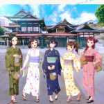 『がんばっていきまっしょい』×道後温泉がコラボ！「道後温泉本館」を背景にした描き下ろしコラボイラスト公開