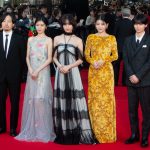 ━第38回東京国際映画祭━ レッドカーペットに『万事快調〈オール・グリーンズ〉』南沙良、出口夏希、吉田美月喜、羽村仁成、児山隆監督が登場