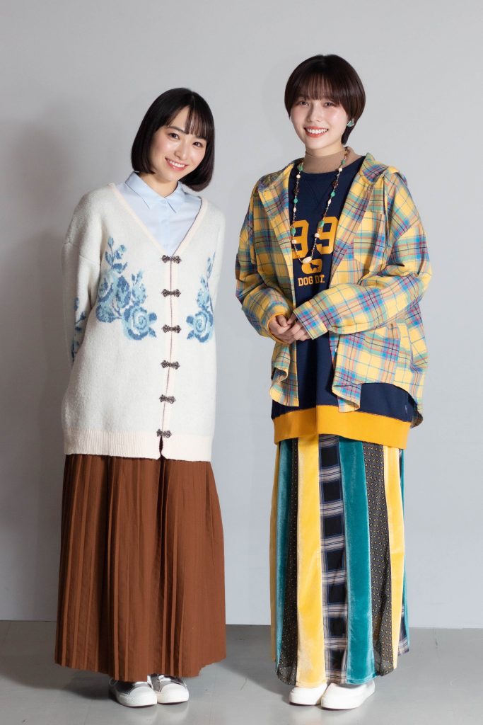 田牧そら、秋田汐梨　撮影／河野康成