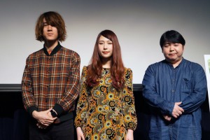 左から、GLIM SPANKY（亀本寛貴、松尾レミ）、福山功起監督