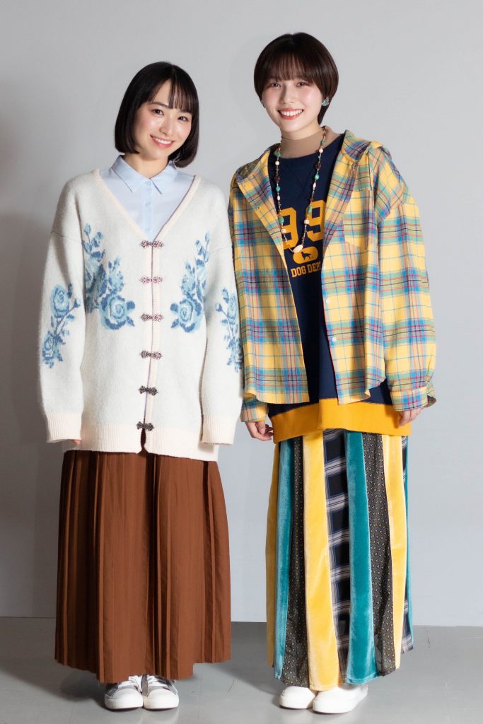 田牧そら、秋田汐梨　撮影／河野康成