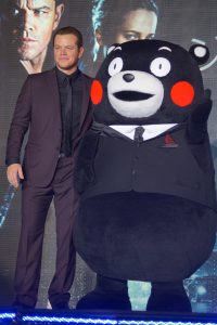 マット・デイモン、くまモン