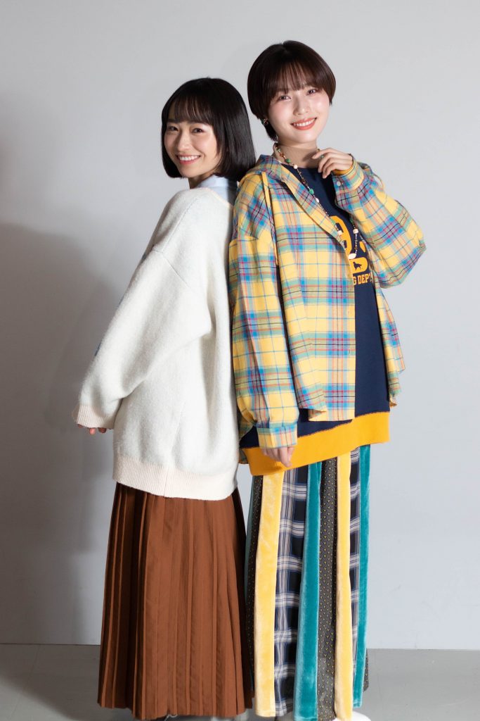 田牧そら、秋田汐梨　撮影／河野康成