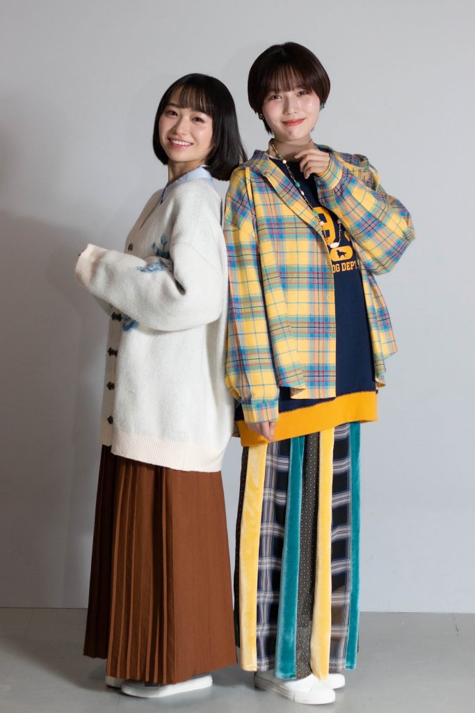 田牧そら、秋田汐梨　撮影／河野康成